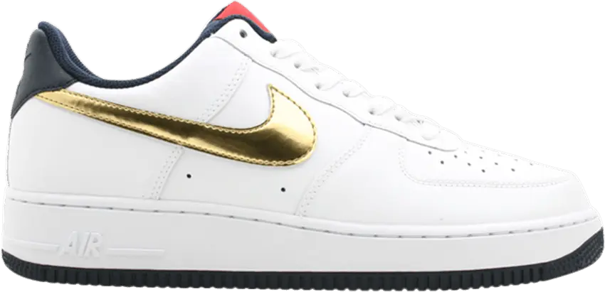  Nike Air Force 1 Low 07 Gold Obsidian
