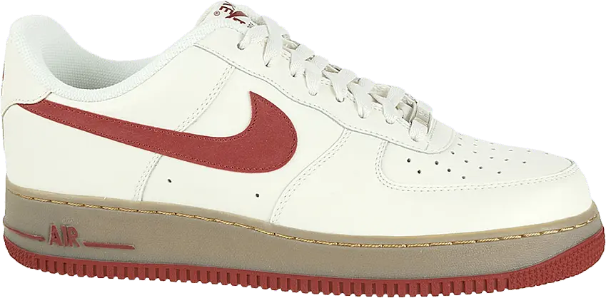 Nike Air Force 1 Low &#039;07 &#039;Sail Red Gum&#039;