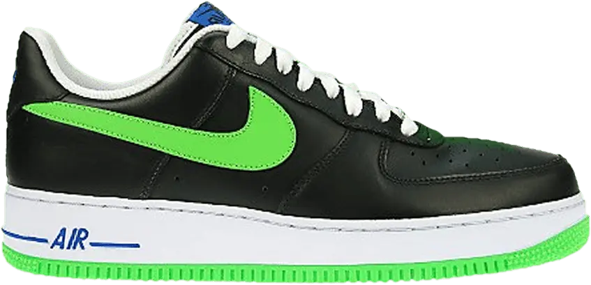  Nike Air Force 1 &#039;07 &#039;Black Mean Green&#039;