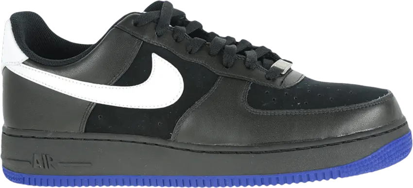  Nike Air Force 1 &#039;07 &#039;Black Old Royal&#039;