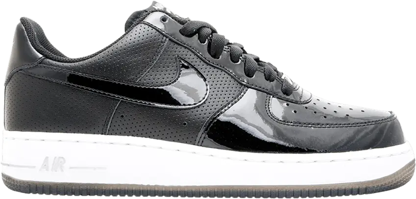  Nike Air Force 1 &#039;07 &#039;Black Silver&#039;