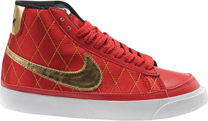  Nike Blazer Mid &#039;09 ND &#039;Red Metallic Gold&#039;