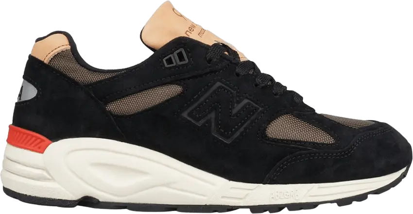  New Balance 990v2 Desert Heat Black