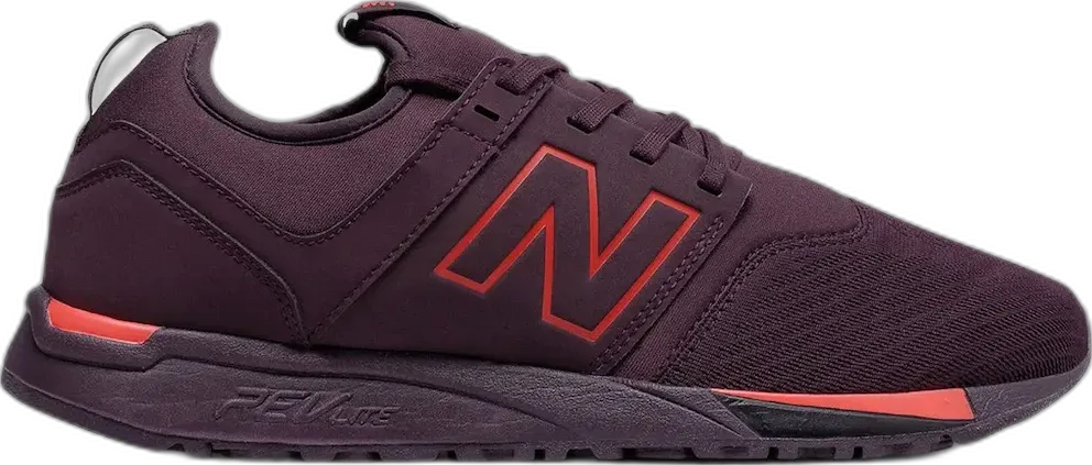  New Balance 247 Chocolate Cherry Red