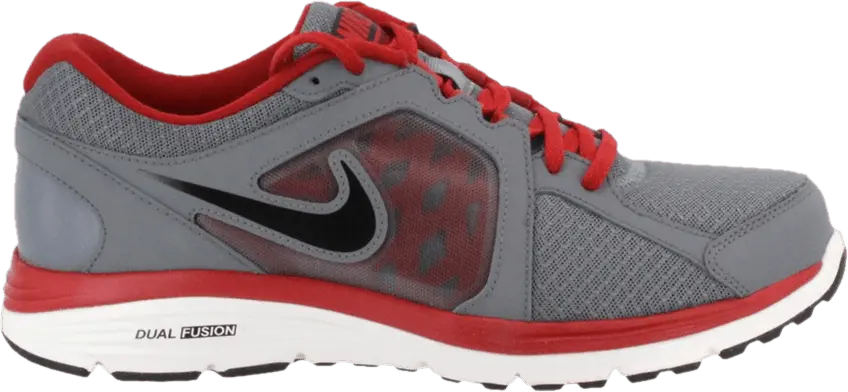 Nike Dual Fusion Run &#039;Grey Gym Red&#039;