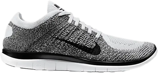  Nike Free 4.0 Flyknit &#039;Black Fog&#039;