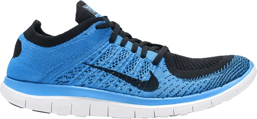  Nike Free 4.0 Flyknit &#039;Black Photo Blue&#039;