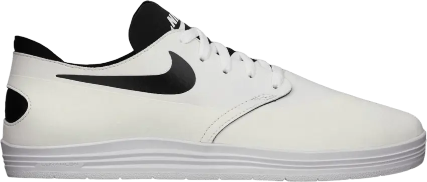  Nike Lunar Oneshot SB &#039;White Black&#039;