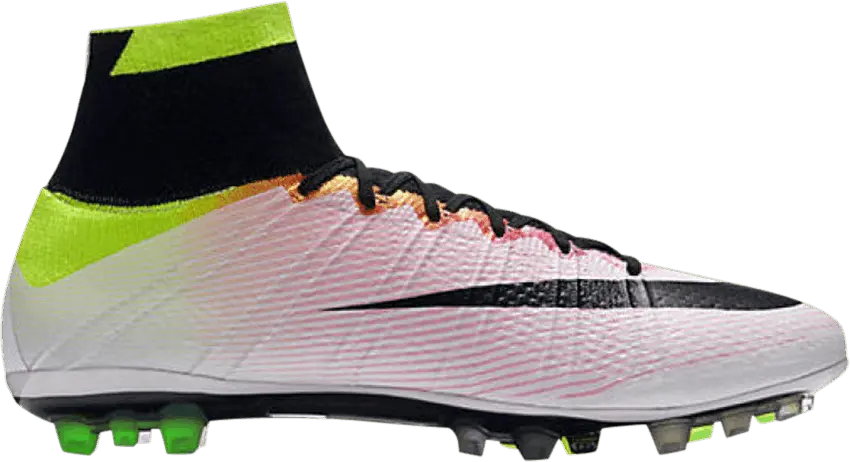  Nike Mercurial Superfly AG-R &#039;White Volt Hyper Pink&#039;