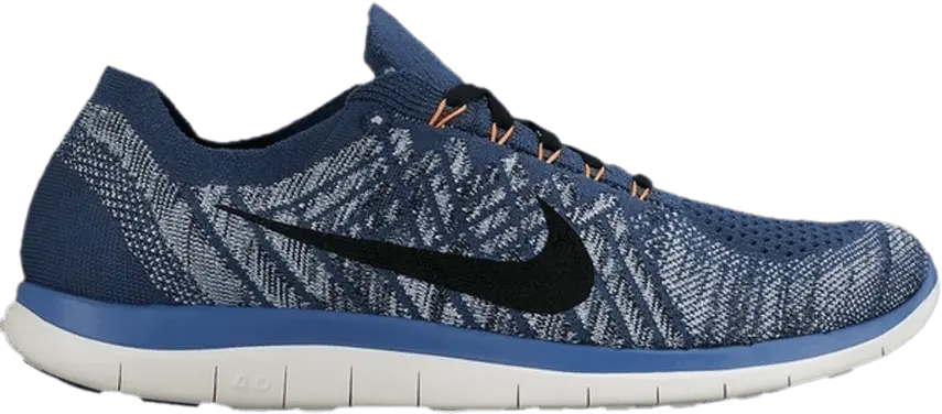 Nike Free 4.0 Flyknit &#039;Squardon Blue&#039;