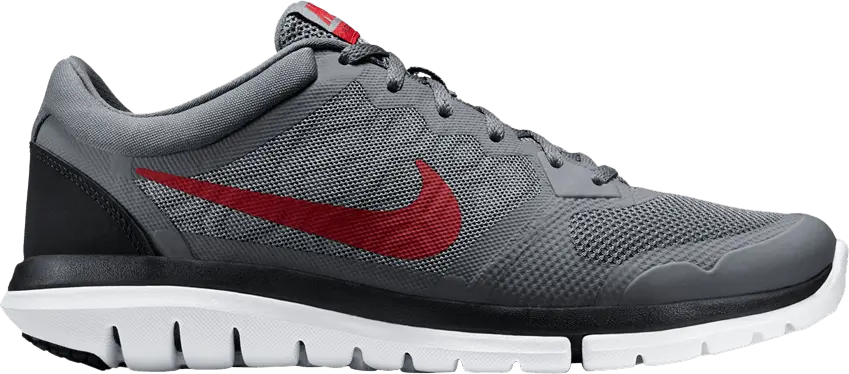 Nike Flex Run 2015 &#039;Dark Grey Gym Red&#039;