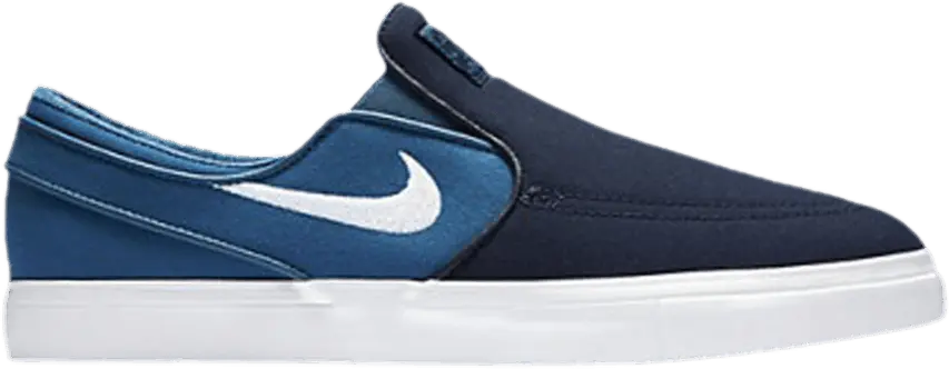  Nike Zoom Stefan Janoski Slip Canvas SB &#039;Industrial Blue&#039;