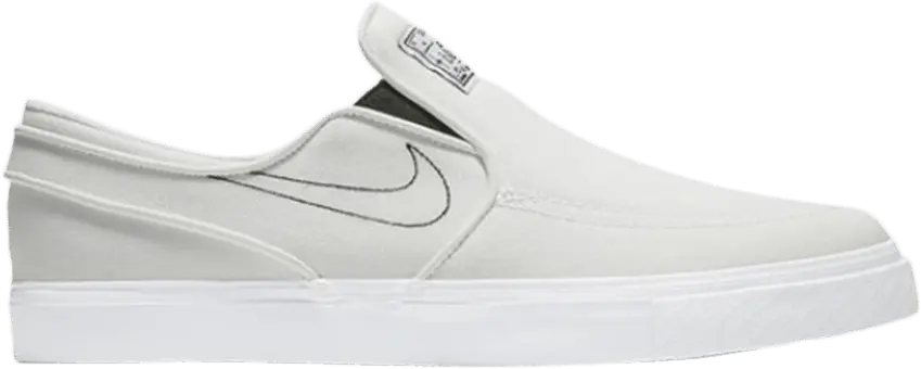  Nike Zoom Stefan Janoski Slip Canvas SB &#039;White&#039;