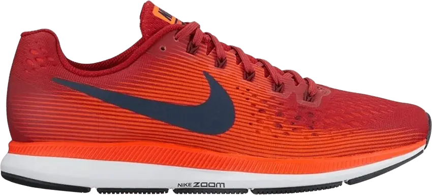  Nike Air Zoom Pegasus 34 &#039;Gym Red&#039;