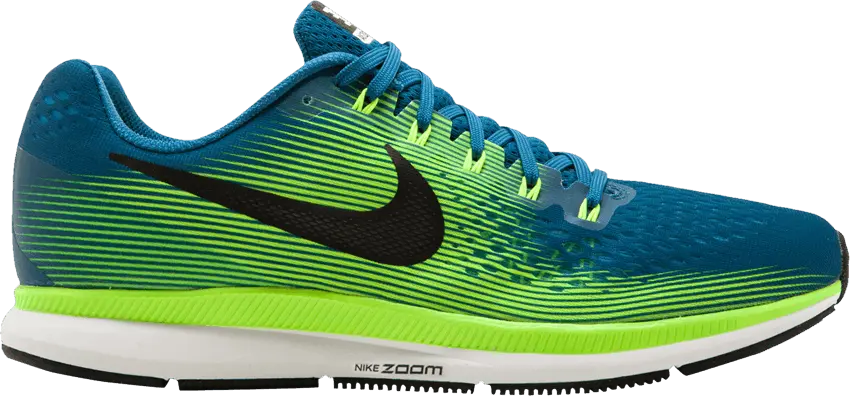 Nike Air Zoom Pegasus 34 &#039;Industrial Blue Volt&#039;