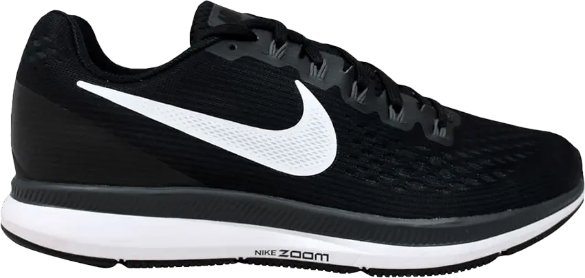  Nike Air Zoom Pegasus 34 Black/White-Dark Grey