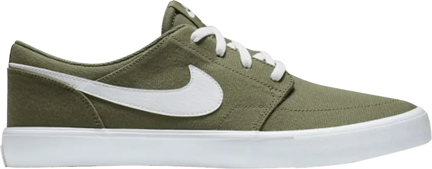  Nike Portmore 2 Solar Canvas SB &#039;Medium Olive&#039;