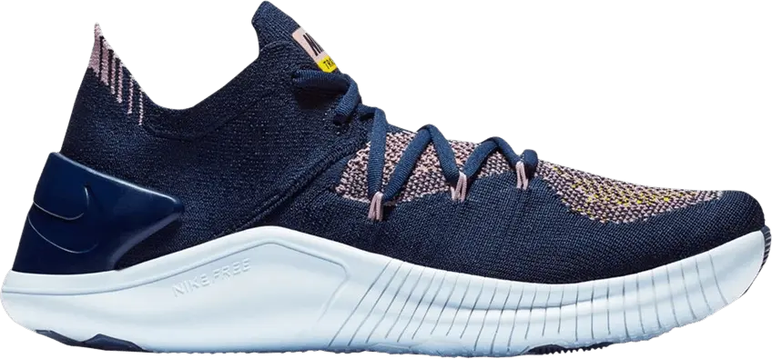  Nike Free TR Flyknit 3 College Navy (Women&#039;s)