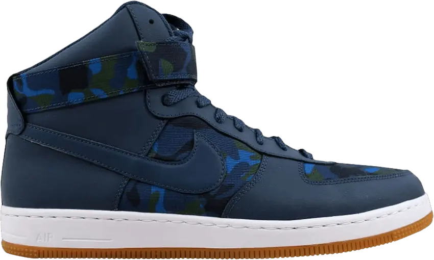  Nike Af1 Ultra Force Mid Prt Squadron Blue Squadron Blue (Women&#039;s)