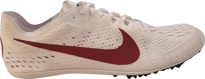 Nike Zoom Victory 3 Stanford Track &#039;White Maroon&#039;