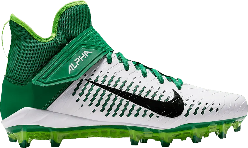  Nike Alpha Menace Pro 2 Mid White Pine Green