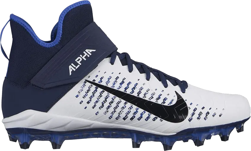 Nike Alpha Menace Pro 2 Mid &#039;White Navy&#039;