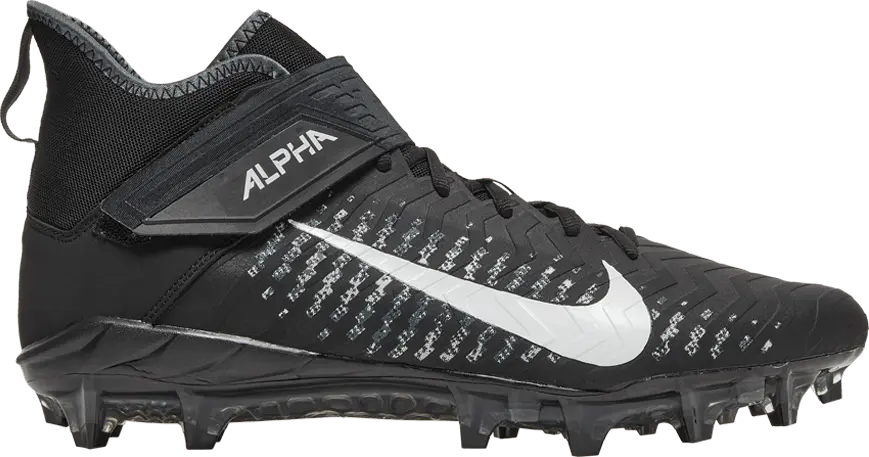  Nike Alpha Menace Pro 2 Mid &#039;Black White&#039;