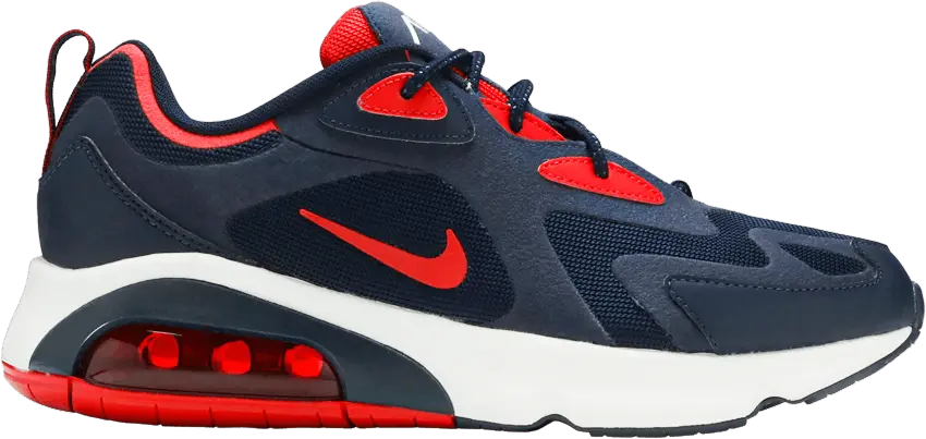 Nike Air Max 200 &#039;Obsidian University Red&#039;