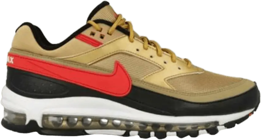  Nike Air Max 97/BW &#039;Gold Red Black&#039;