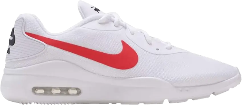  Nike Air Max Oketo &#039;White University Red&#039;
