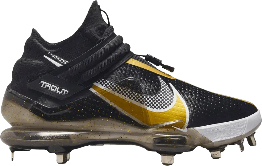  Nike Force Zoom Trout 7 &#039;Black Metallic Gold&#039;