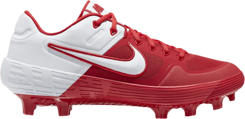  Nike Alpha Huarache Elite 2 Low MCS &#039;University Red White&#039;
