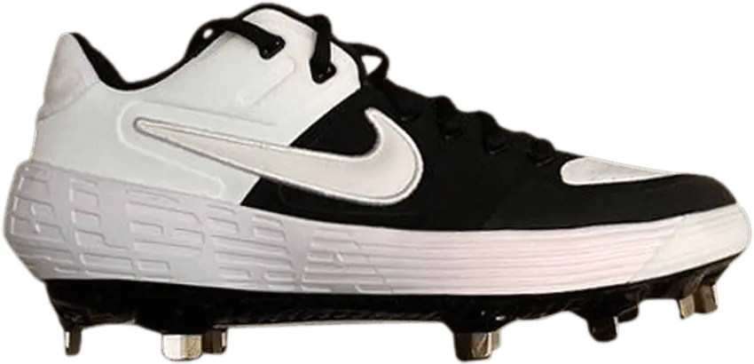  Nike Alpha Huarache Elite 2 Low &#039;White Black&#039;