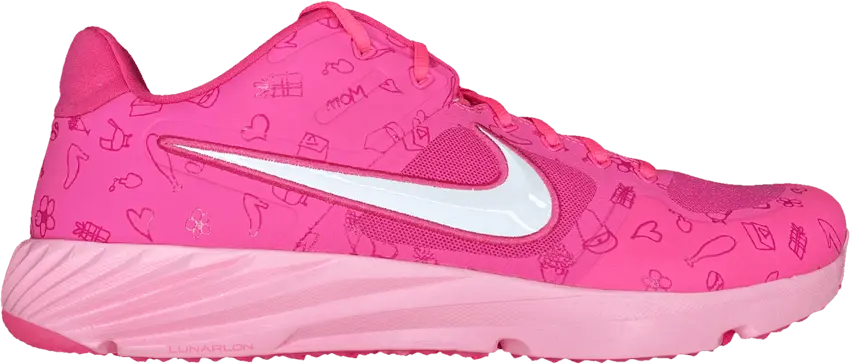  Nike Alpha Huarache Elite 2 Turf &#039;Mother&#039;s Day&#039;