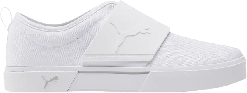  Puma El Rey II Slip-On White Grey