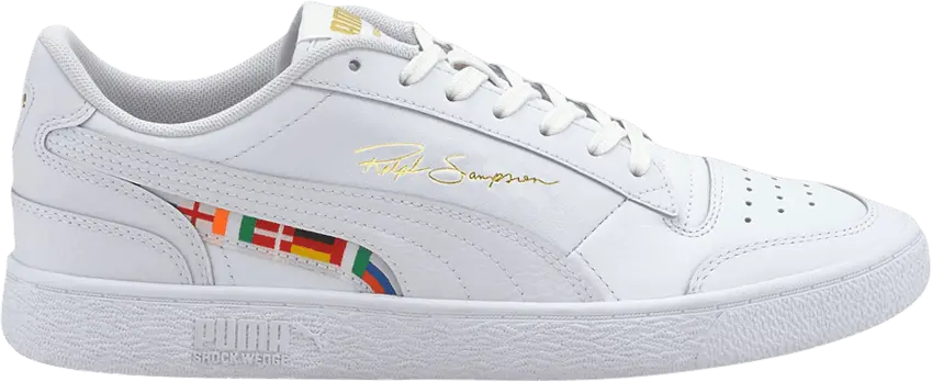 Puma Ralph Sampson Low &#039;Euro Flags&#039;