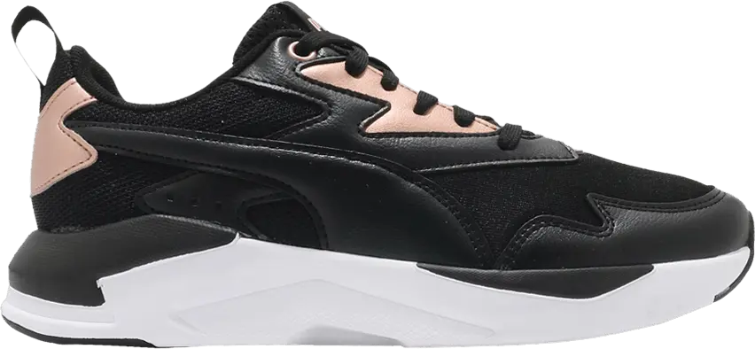  Puma Wmns X-Ray Lite Metallic &#039;Black Rose Gold&#039;