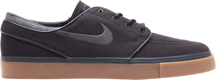  Nike SB Stefan Janoski Black Canvas Gum