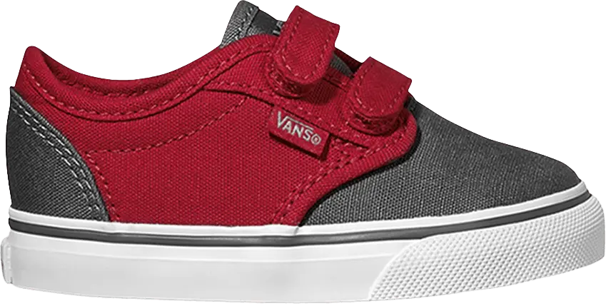 Vans Atwood V Toddler &#039;2-Tone Grey Red&#039;