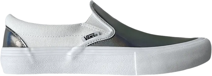  Vans Slip-On Pro &#039;Iridescent - White&#039;
