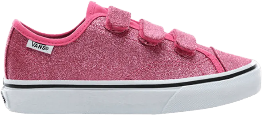 Vans Style 23 V Kids &#039;Glitter Azalea Pink&#039;