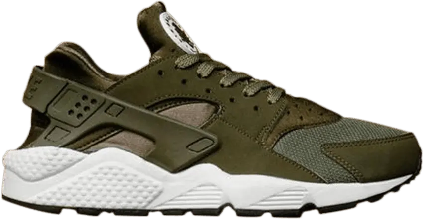  Nike Air Huarache Cargo Khaki/Cargo Khaki-White