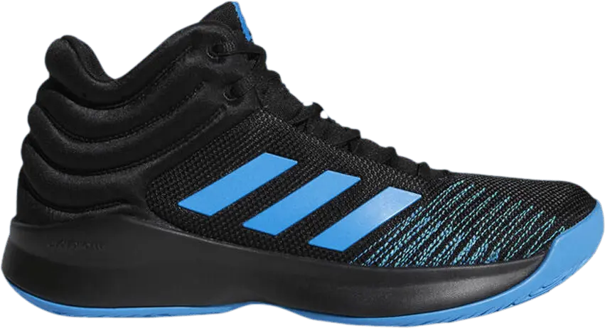 Adidas Pro Spark 2018 &#039;Black Bright Blue&#039;