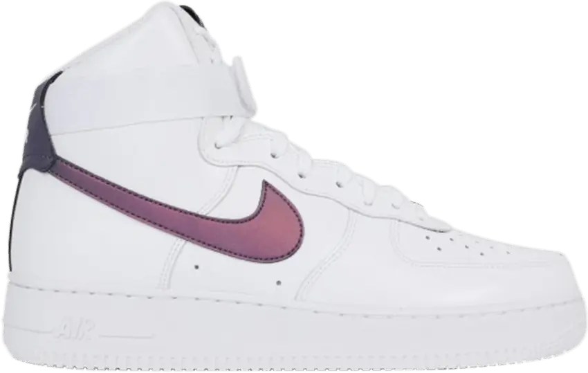  Nike Air Force 1 High White Multi-Color