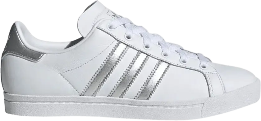  Adidas Wmns Coast Star &#039;White Silver Metallic&#039;