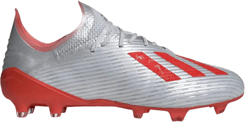  Adidas X 19.1 FG &#039;Silver Hi-Res Red&#039;