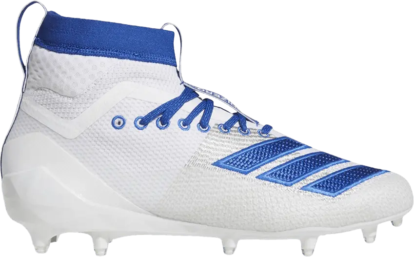  Adidas Adizero 5-Star 8.0 SK Mid &#039;White Royal Blue&#039;