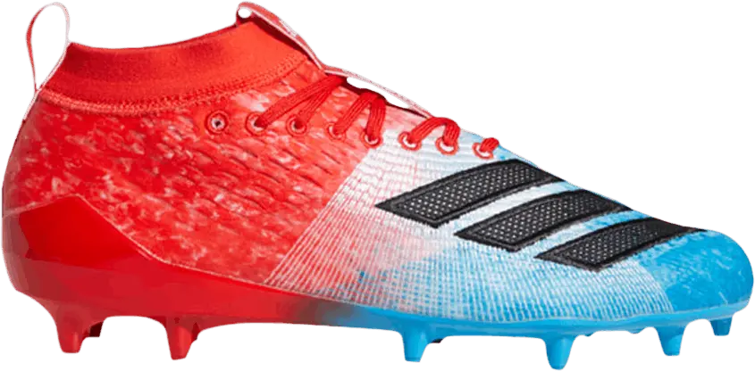  Adidas Adizero 8.0 &#039;Shock Cyan Active Red&#039;