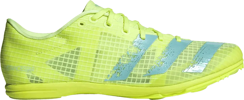  Adidas Wmns Distancestar &#039;Hi-Res Yellow Clear Aqua&#039;