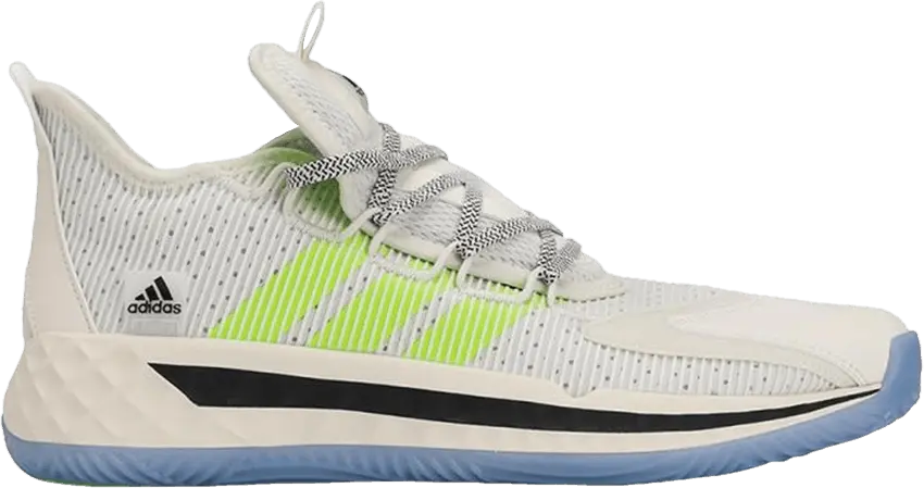  Adidas Pro Boost Low &#039;White Fluorescent Green&#039;